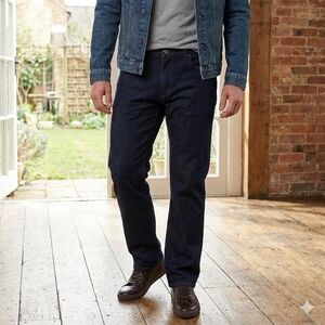 5.11 Tactical Men’s Defender Flex Dark Blue Jeans Straight Leg Size 38x30